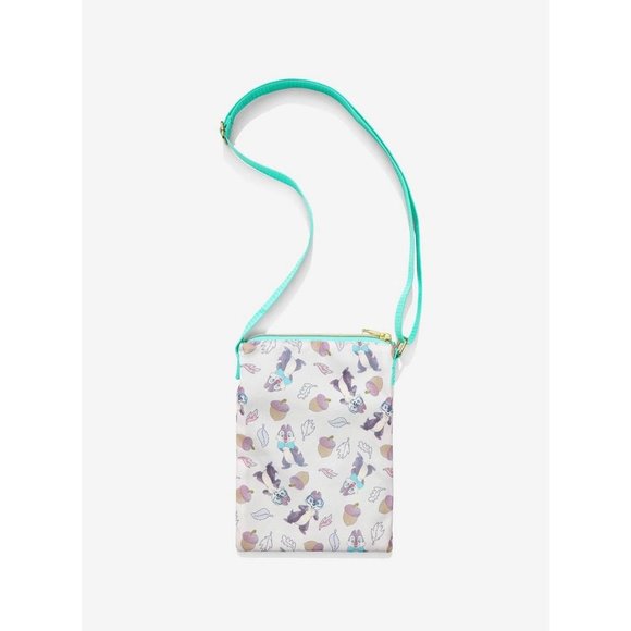 LOUNGEFLY Disney Chip and Dale Crossbody Bag NEW - Picture 2 of 3